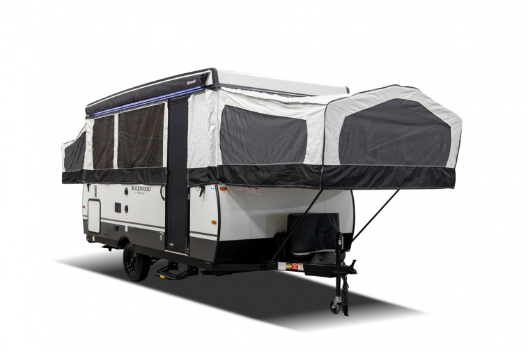 Прицеп-дача караван Forest River Rockwood Tent, обзор серии | Фото, цены, технические характеристики