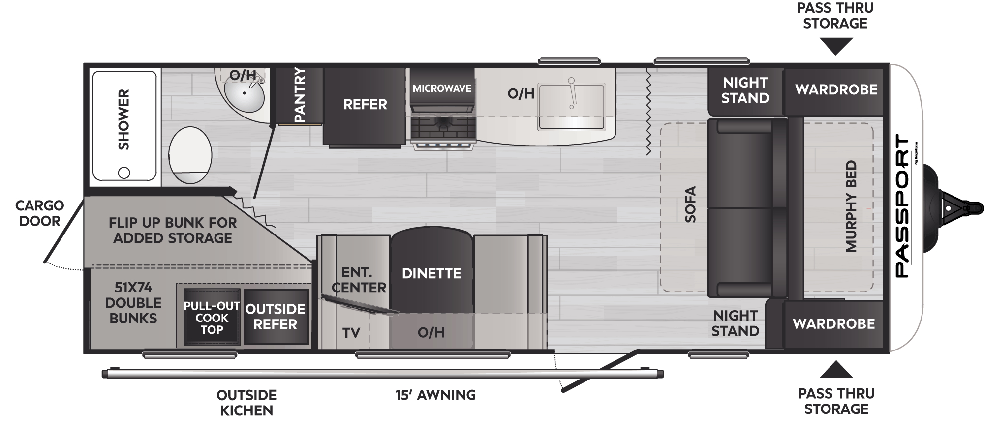 Keystone Passport, 221BH SL