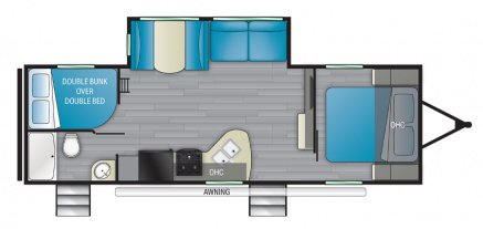 Схема модели Heartland Pioneer, BH270