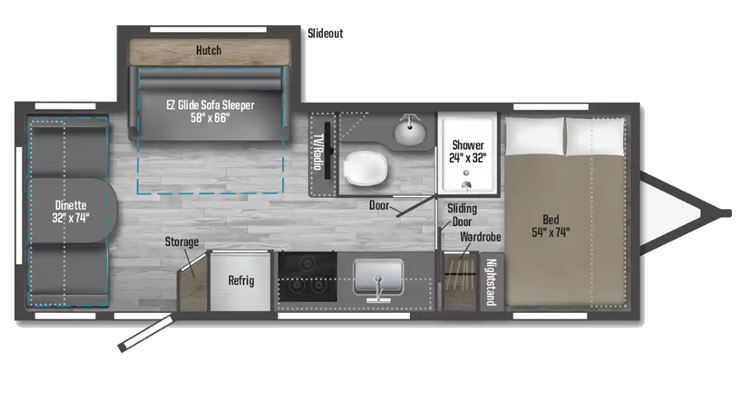 Winnebago Micro Minnie, 2225RL