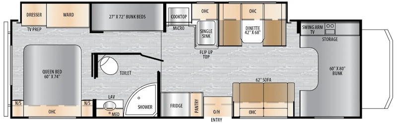 EastToWest Rv Entrada, 3100FB