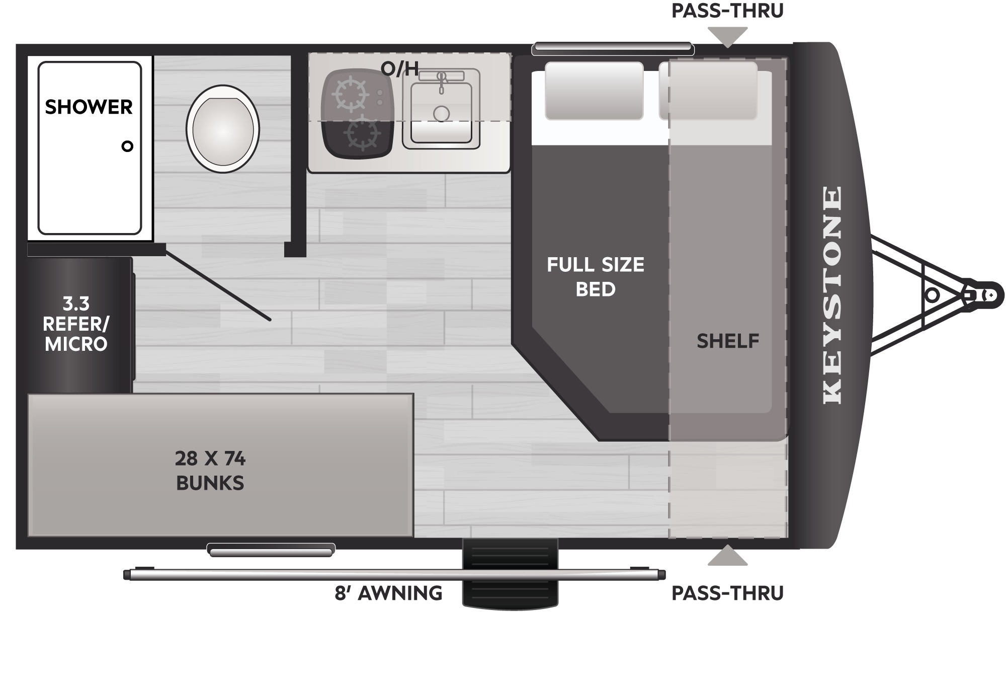 Keystone Springdale, 1300BH