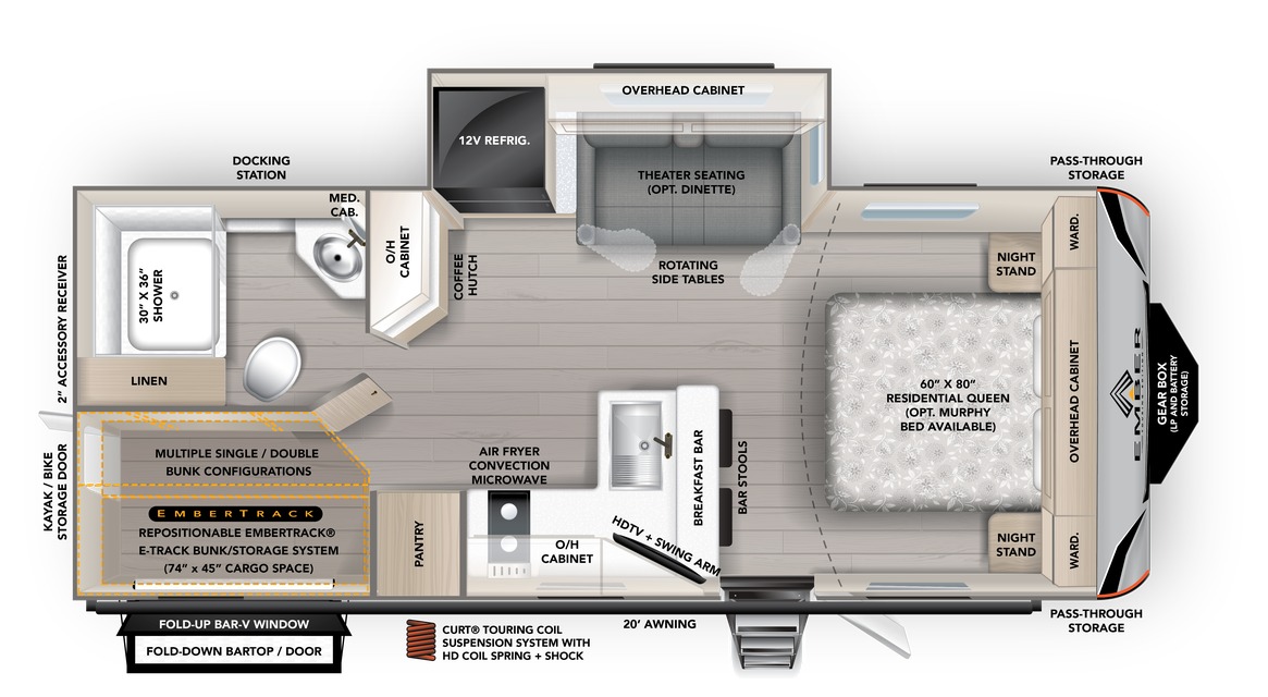 Ember Touring Edition, 2200ETL