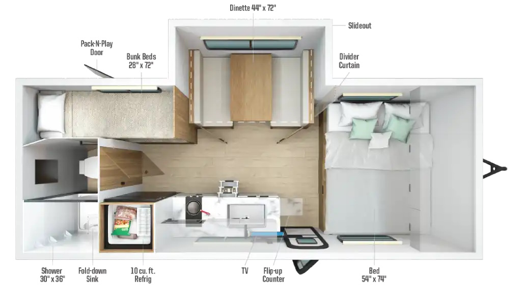 Winnebago Micro Minnie, 2100BH