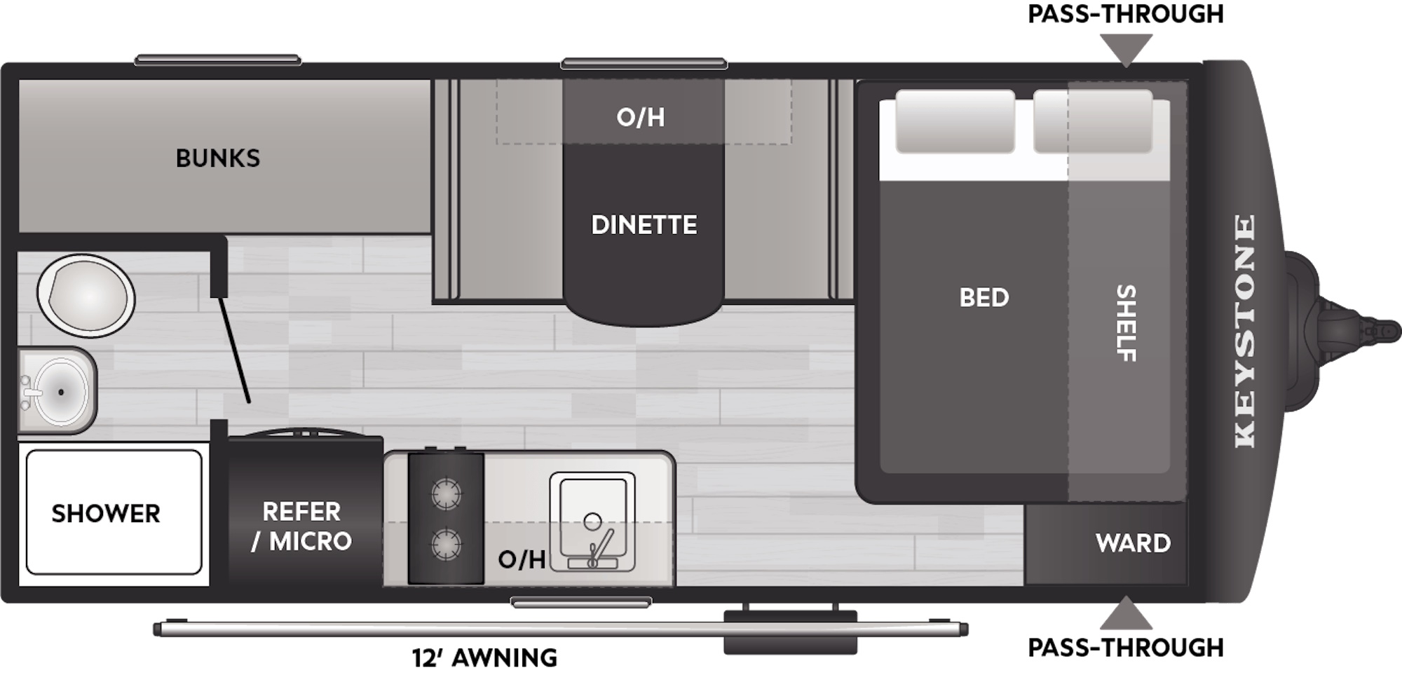 Keystone Bullet, 16BHC